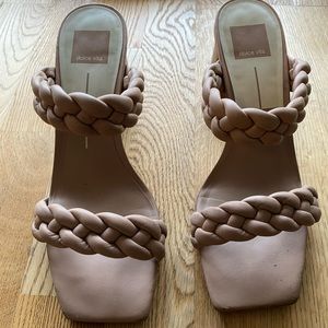 Dolce Vita Size 9 Braided Heeled Sandals